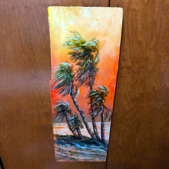 Other - Beach Sunset Oil Painting